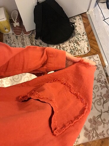36 Beden turuncu Renk Gömlek