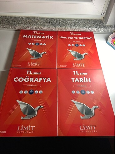 Limit Yayınları 11.Sınıf Soru Bankaları