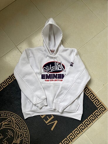 Eminem SlimShady beyaz vintage hoodie