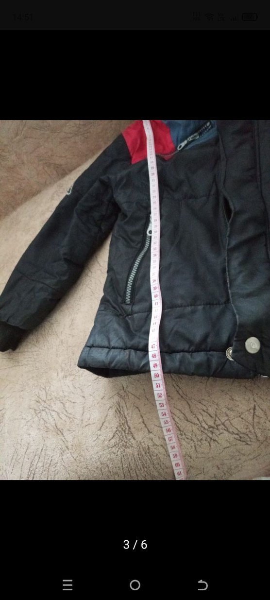 Erkek Çocuk Siyah Fermuarlı Streetwear Ceket - Görsel 4