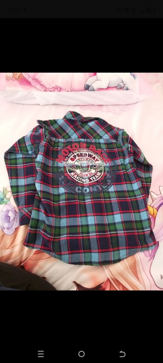 Uzun Kollu Renkli Kareli erkek çocuk gömleği - Görsel 2