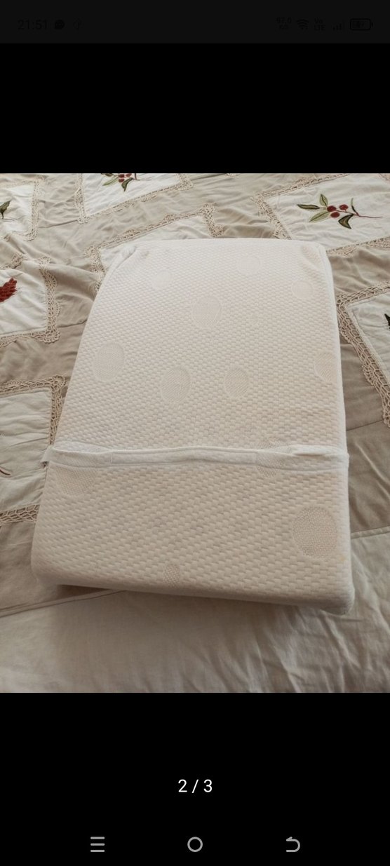 Bebek Uyku Destek Minderi Beyaz - Görsel 2