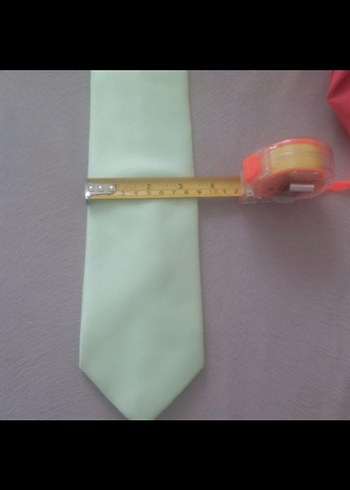 Gri Basic Erkek Kravat - Görsel 4