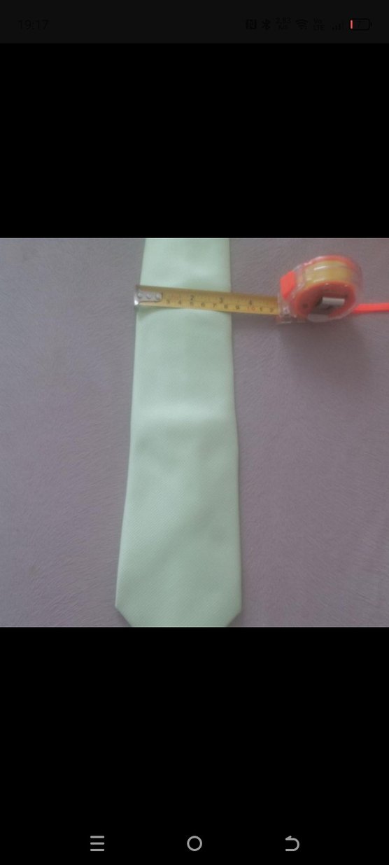 Gri Basic Erkek Kravat - Görsel 3