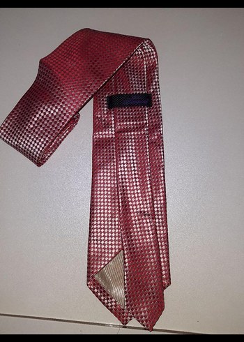 Bordo Parlak Desenli Erkek Kravat - Görsel 2