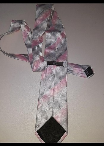 Gri Modern Erkek Kravat - Görsel 2