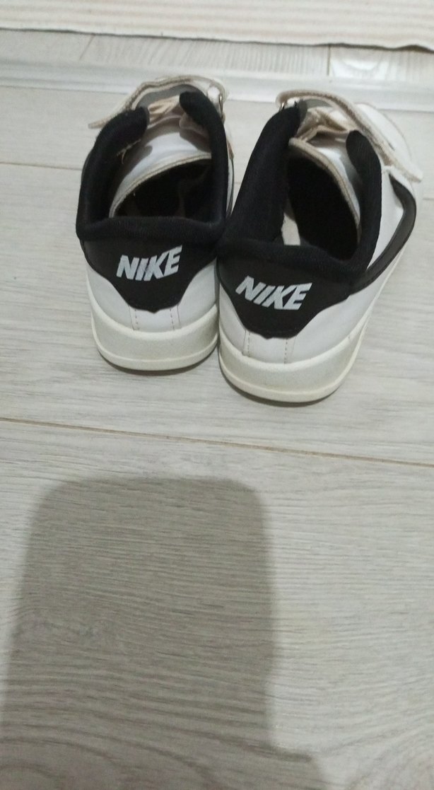 Erkek Çocuk Beyaz Spor Ayakkabı Velcro - Görsel 4