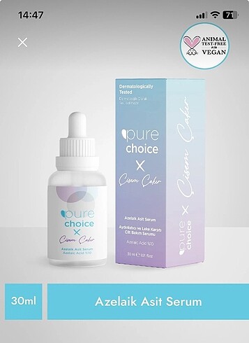Diğer Pure choice çisem çakır