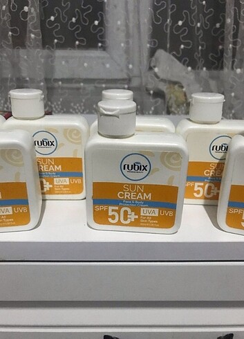 Bioderma Rubix Güneş kremi 5 adet