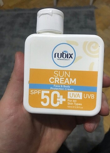  Beden Rubix Güneş kremi 5 adet