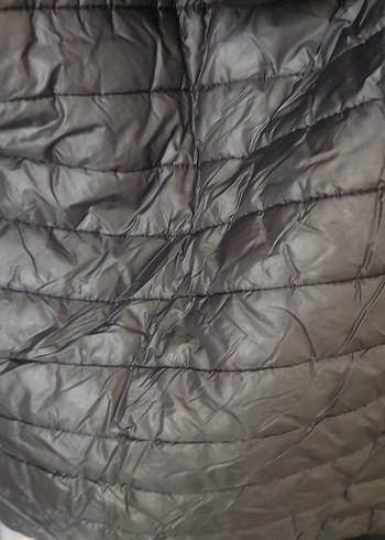 12-13 Yaş Beden kapşonlu şişme mont
