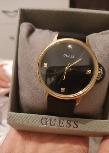 Guess pırlanta özel seri Altın Renkli Saat