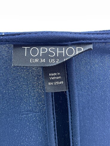 34 Beden lacivert Renk Topshop Kısa Elbise p İndirimli.