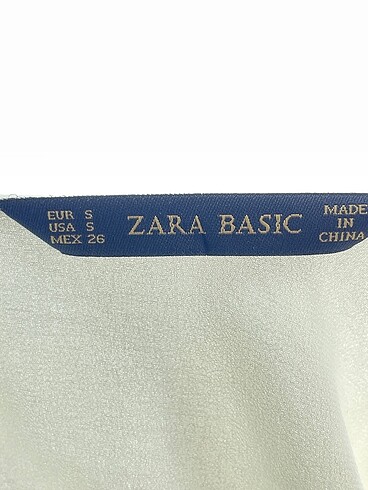 s Beden beyaz Renk Zara Kısa Elbise p İndirimli.