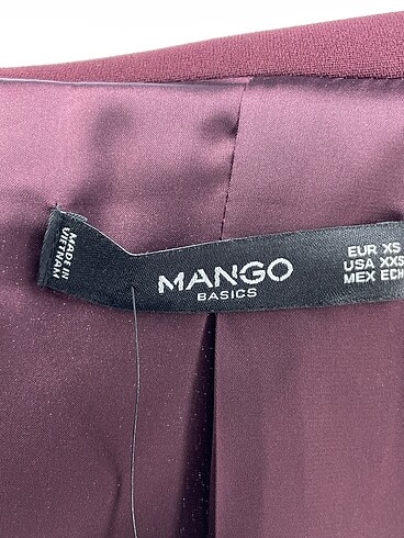 xs Beden bordo Renk Mango Blazer %70 İndirimli.