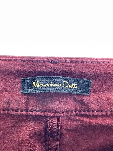 36 Beden bordo Renk Massimo Dutti Skinny p İndirimli.