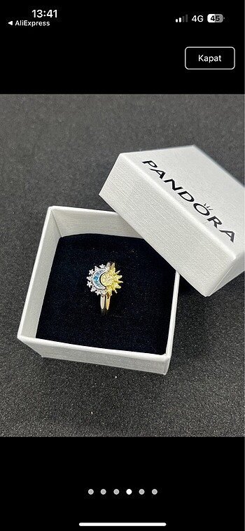 Pandora Pandora yüzük