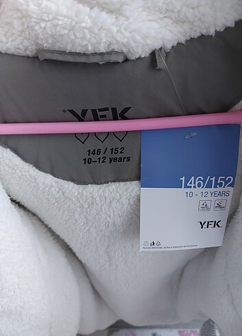 11-12 Yaş Beden haki Renk Kislik mont