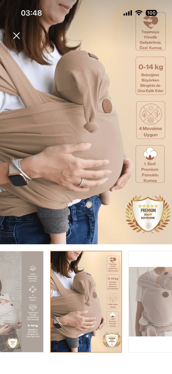 ilays beuty sling - Görsel 2