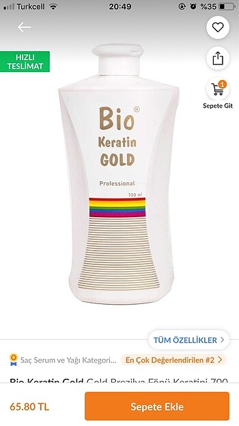 Bio Gold Keratin