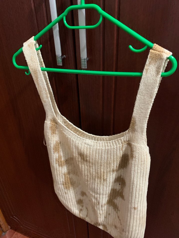 Bej Kısa Örgü Straplez Kadın Atlet - Görsel 2