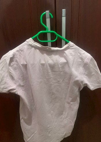 Pembe Kısa Kollu Kadın Tişört - Görsel 2