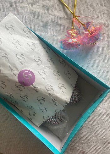 37 Beden Parlak Pembe Yüksek Topuklu Kadın Ayakkabı