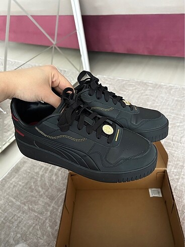 Puma carina street class act kadın siyah sneaker