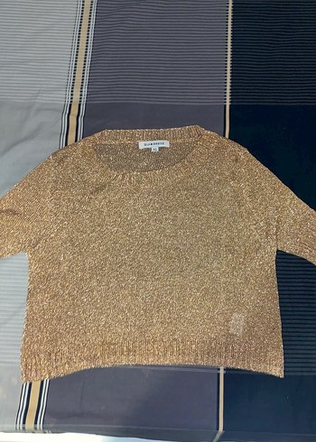 Mini bronz parlak üst