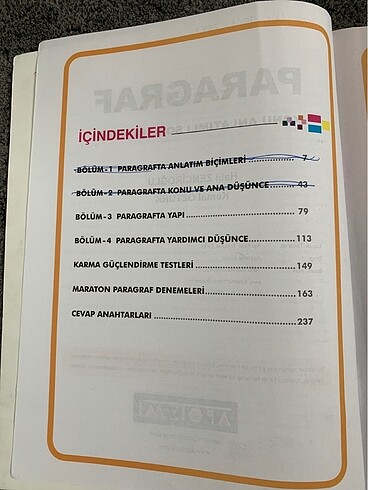  Paragraf soru bankası apotemi yayınları