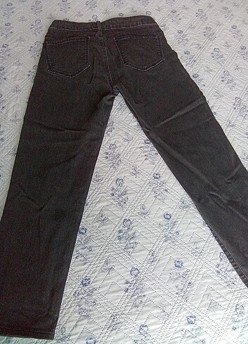 28 Beden Mavi jeans gri kot pantolon 