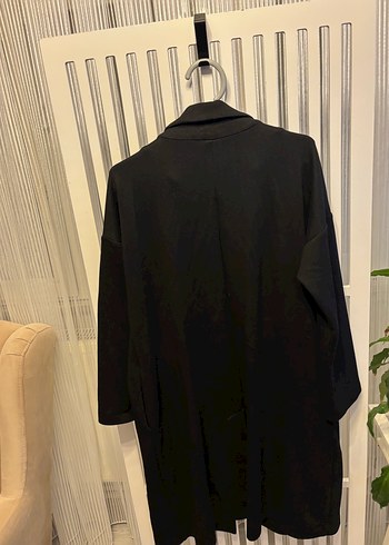 Diğer Siyah Uzun Kollu Rahat Blazer Ceket