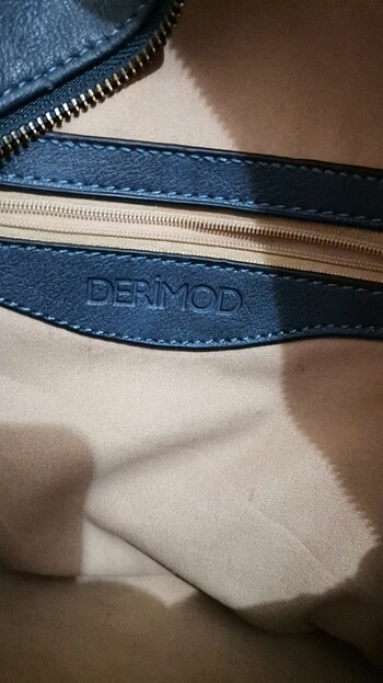  Beden mavi Renk Derimod mavi sırt çantası