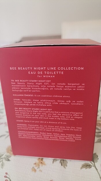 Beden Starry nıght parfüm 100ml