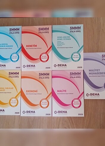 SMMM Staja Giriş Kitapları - Deha Yayınları 
