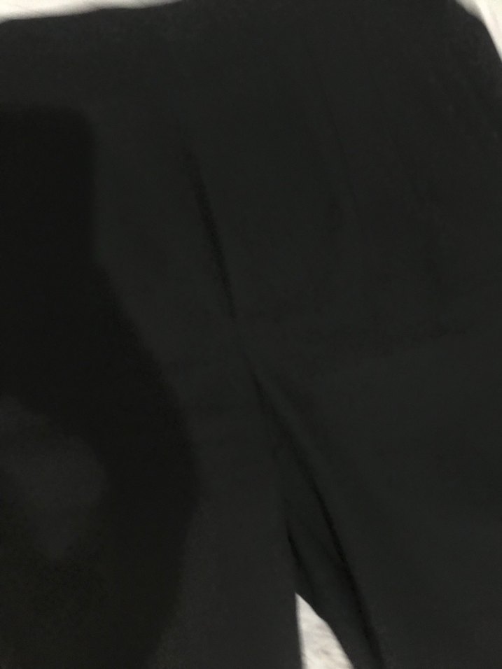 Siyah Midi Kadın Kumaş Pantolon - Görsel 2