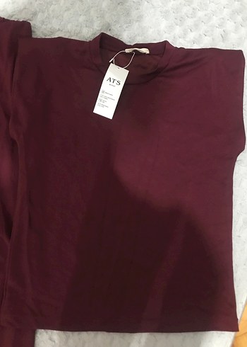 Kadın Bordo Oysho Pijama Takımı - Görsel 4