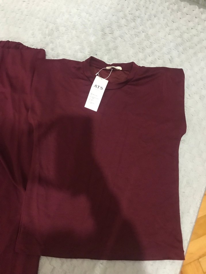 Kadın Bordo Oysho Pijama Takımı - Görsel 2