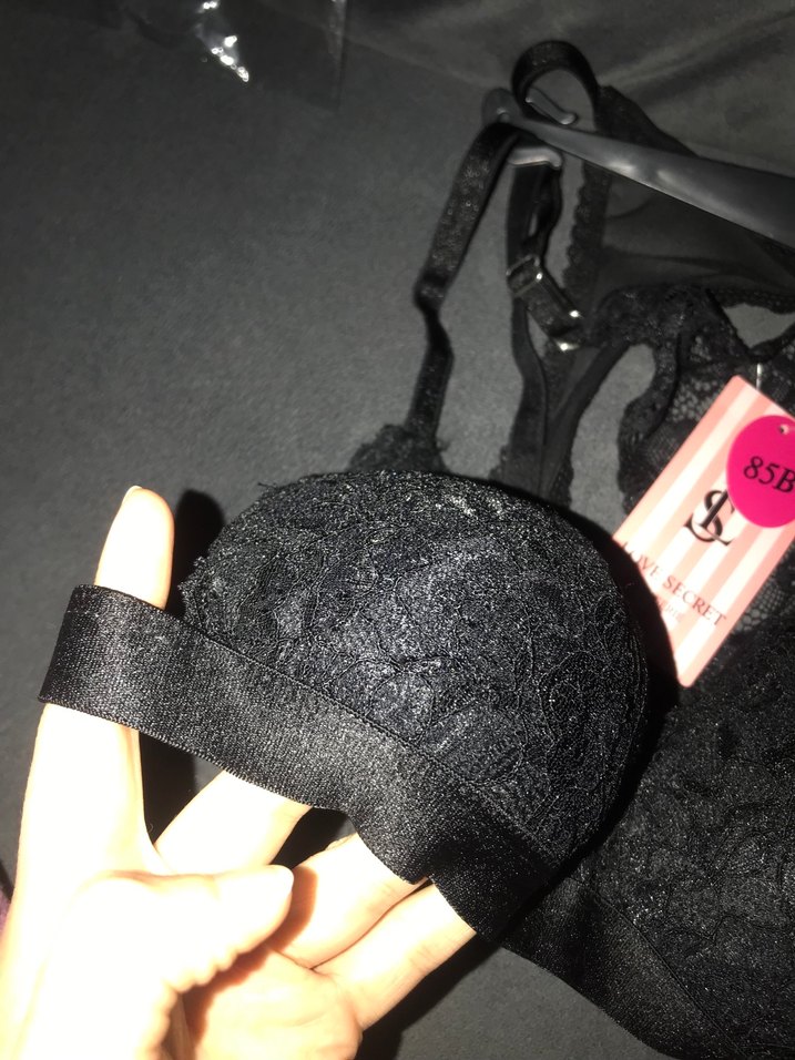 Siyah Dantel Mini Gotik Sütyen 85B - Görsel 2