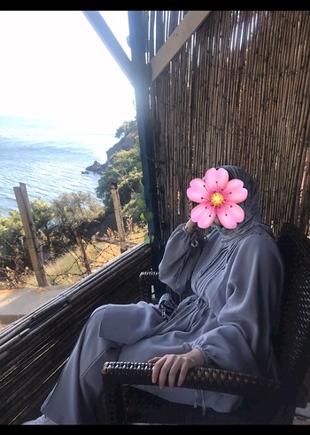 Gri Uzun Kollu Kadın Takım - Görsel 2