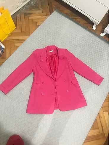 PEMBE BLAZER CEKET