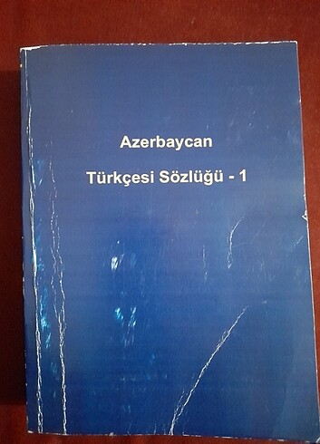 Azerbaycan Türkçesi sözlüğü-1. Kitap