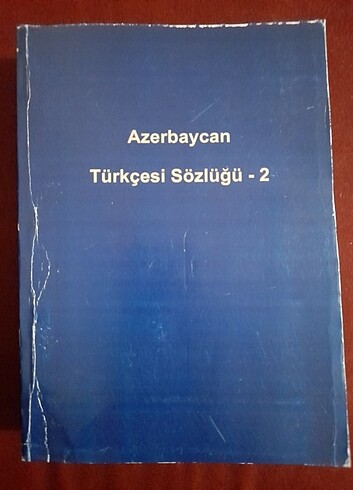 Azerbaycan Türkçesi sözlüğü-2. Kitap