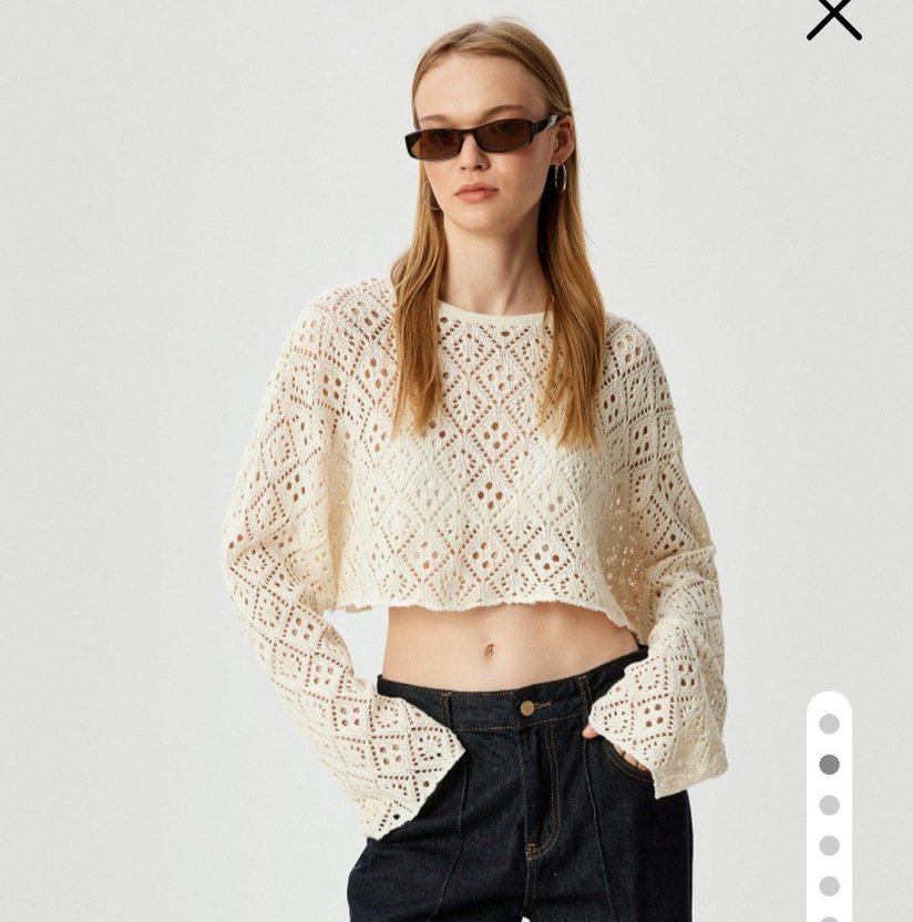 Koton Ajurlu Kazak - Görsel 2