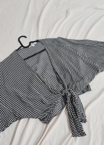 Koton Bağlamalı Ön Detaylı Siyah Bluz - Görsel 5