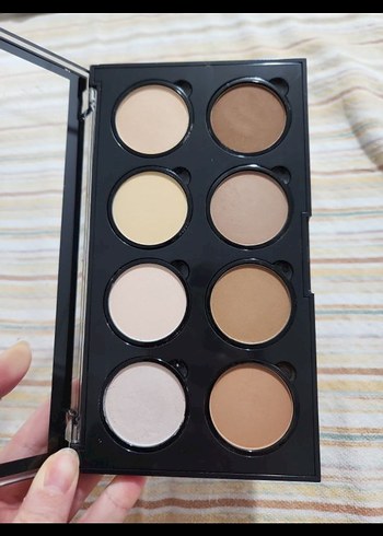 NYX Highlighter, bronzer, kontur paleti - Görsel 6