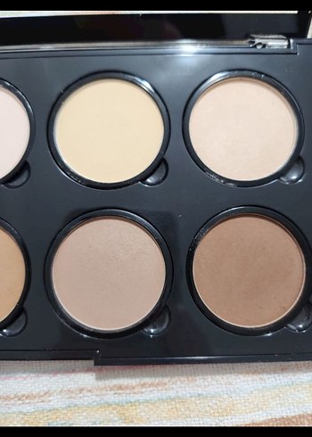 NYX Highlighter, bronzer, kontur paleti - Görsel 5