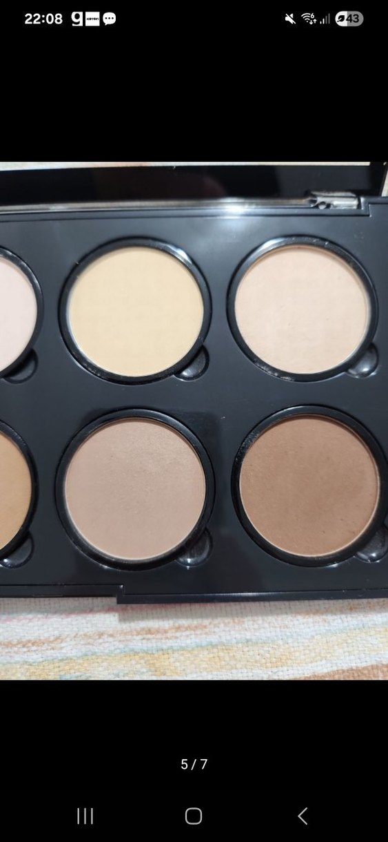 NYX Highlighter, bronzer, kontur paleti - Görsel 5
