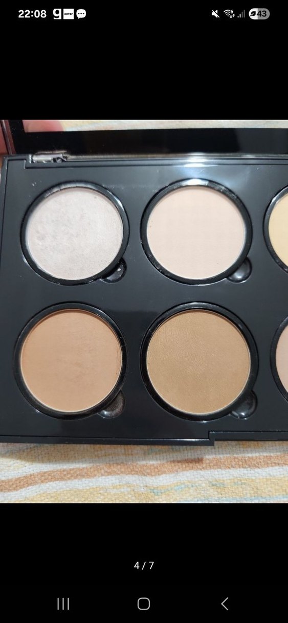 NYX Highlighter, bronzer, kontur paleti - Görsel 4