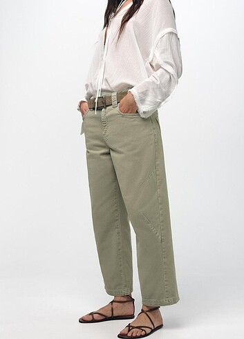 ZARA ETİKETLİ KOT PANTOLON